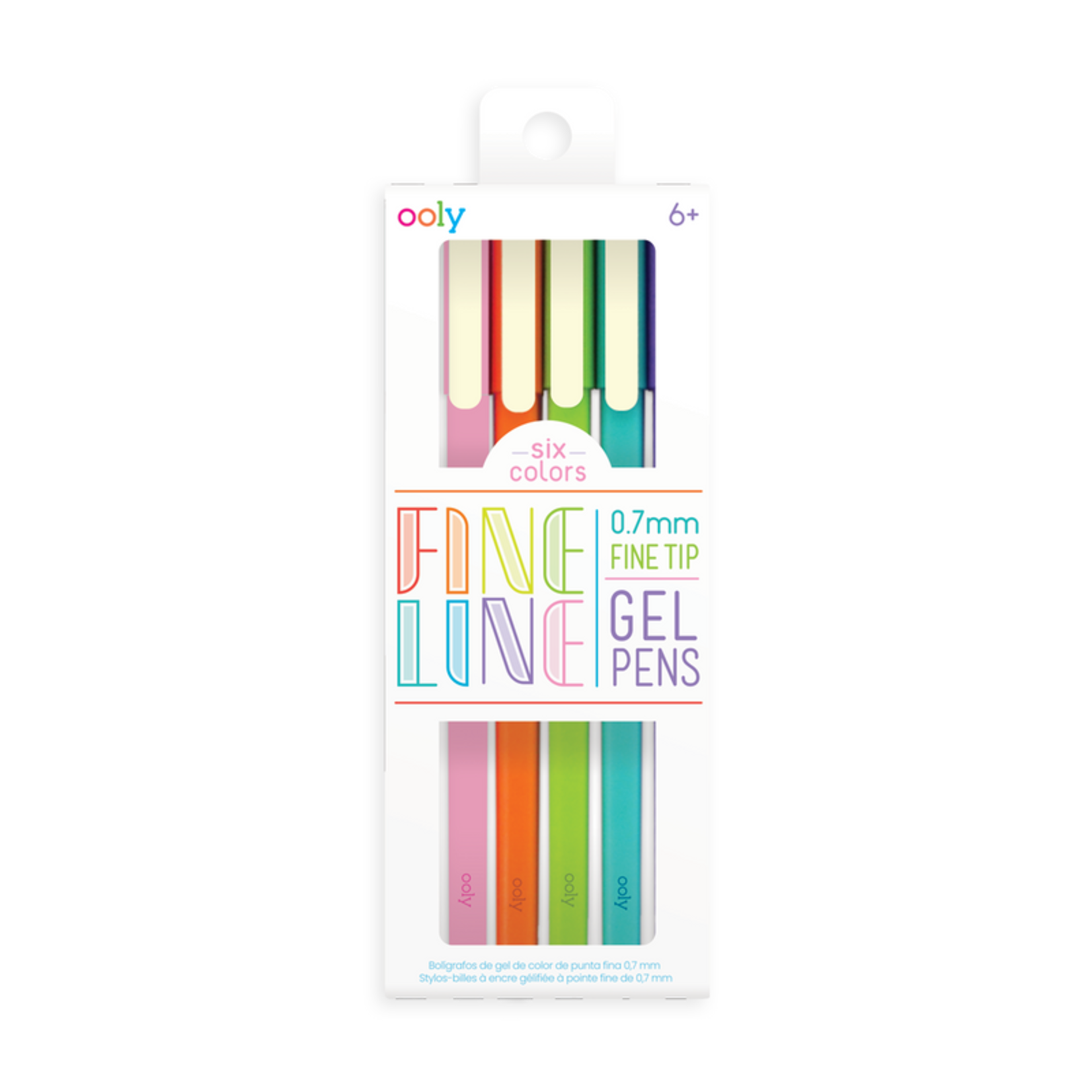 OOLY OOLY - Fine Line Colored Gel Pen Set