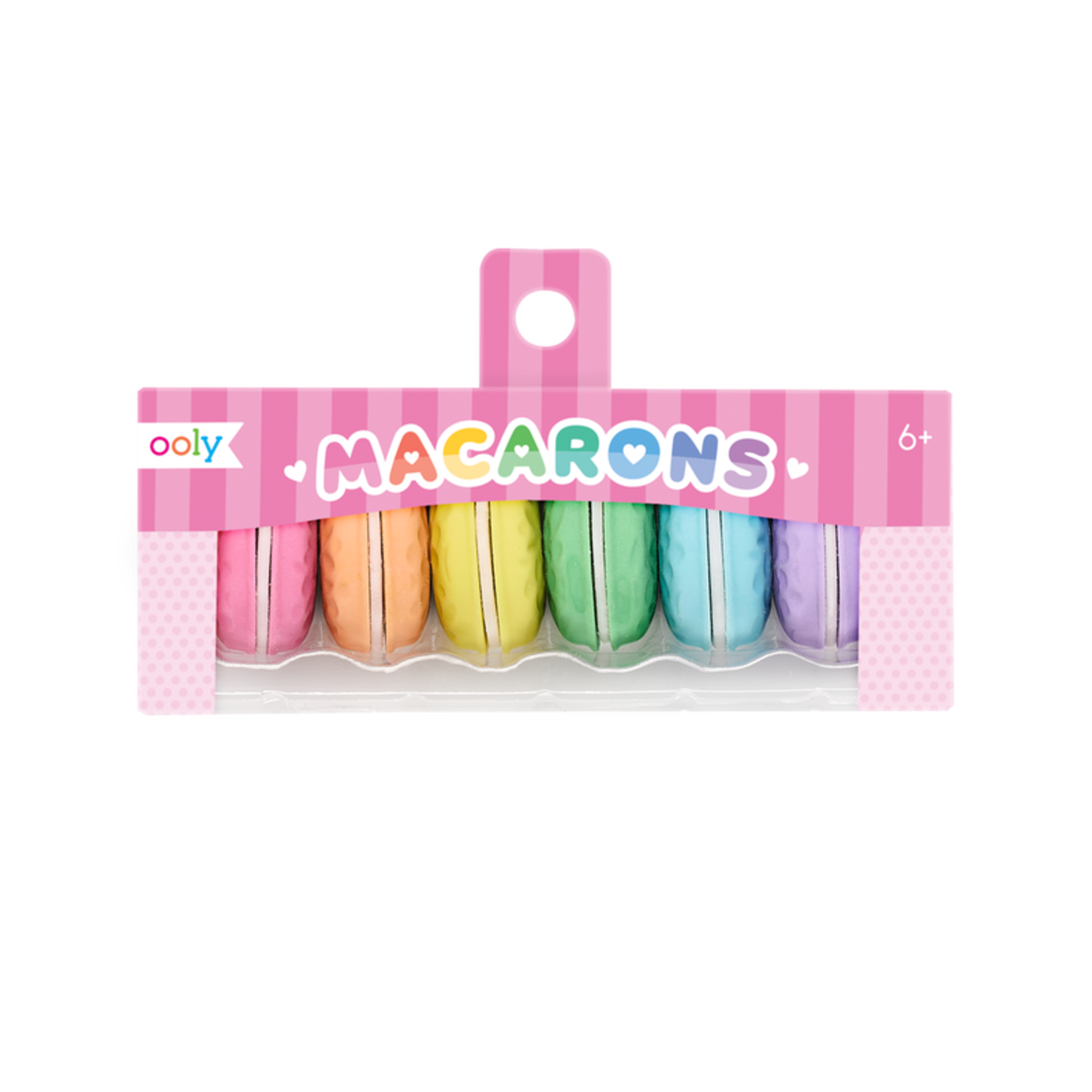 OOLY OOLY - Macaron Scented Erasers - Set of 6
