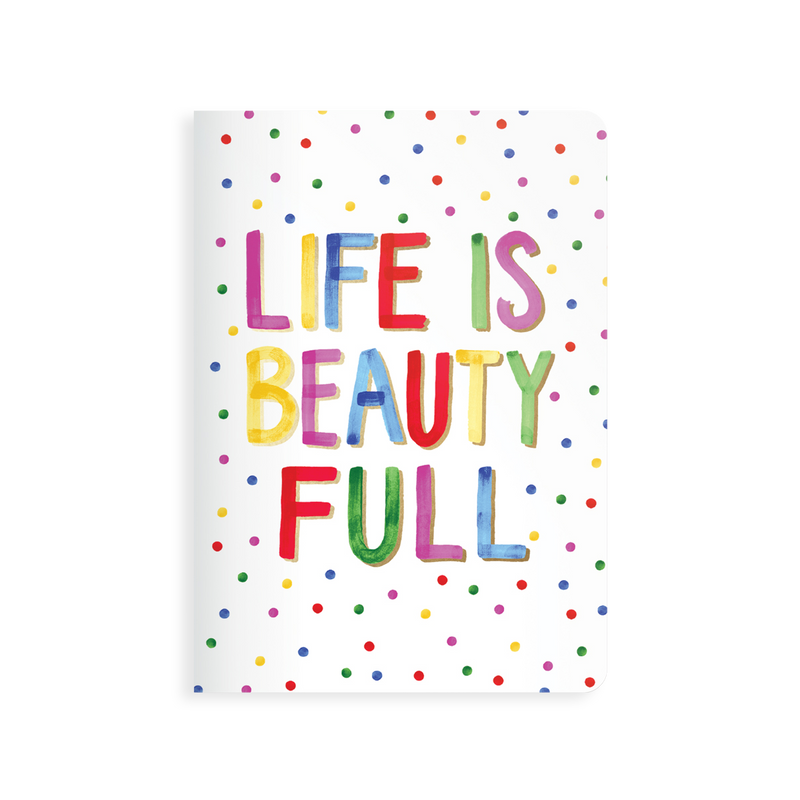 OOLY Life is Beauty Full Notebook Be Charmed Gifts Medfield, MA