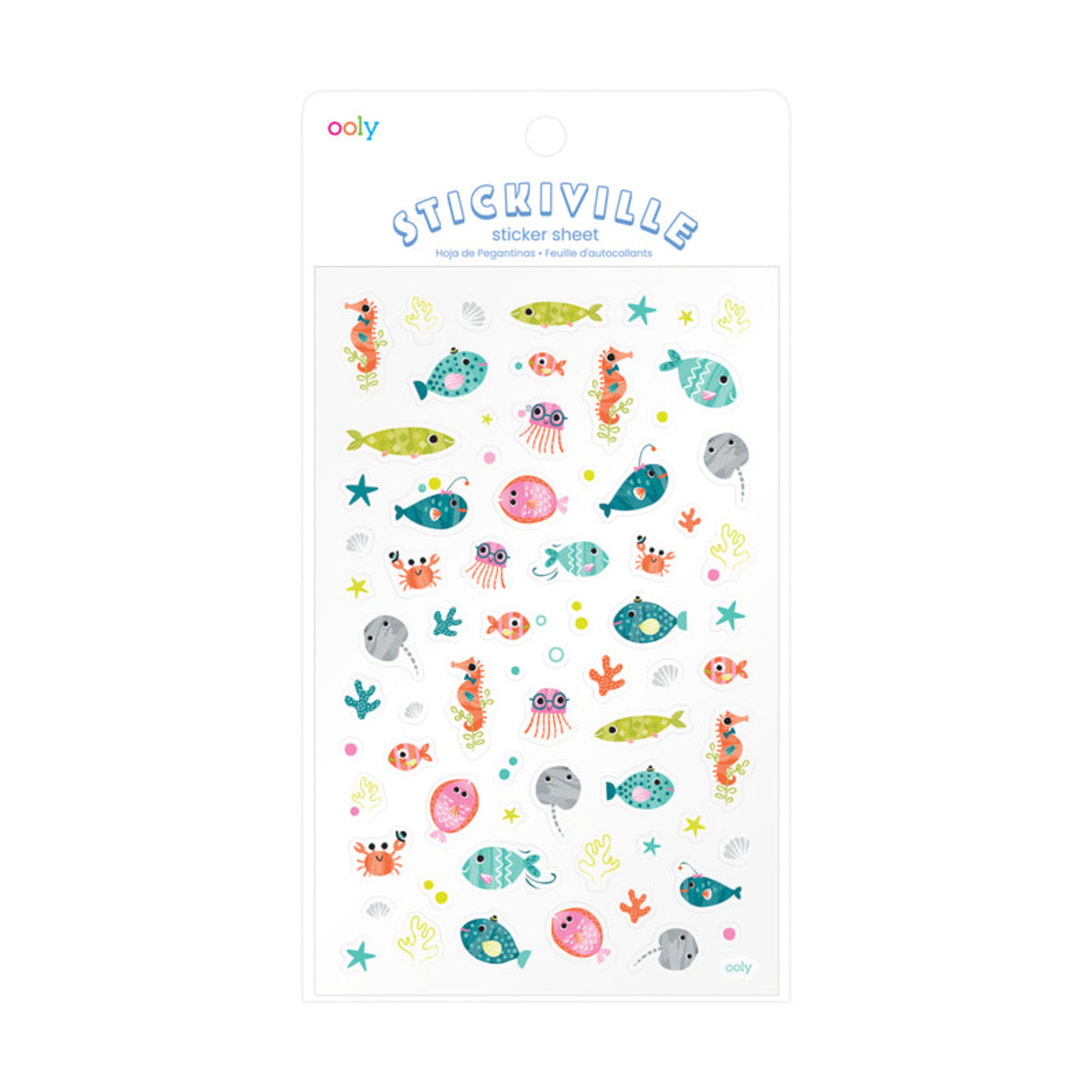 OOLY OOLY - Itsy Bitsy Stickers  Ocean Buddies