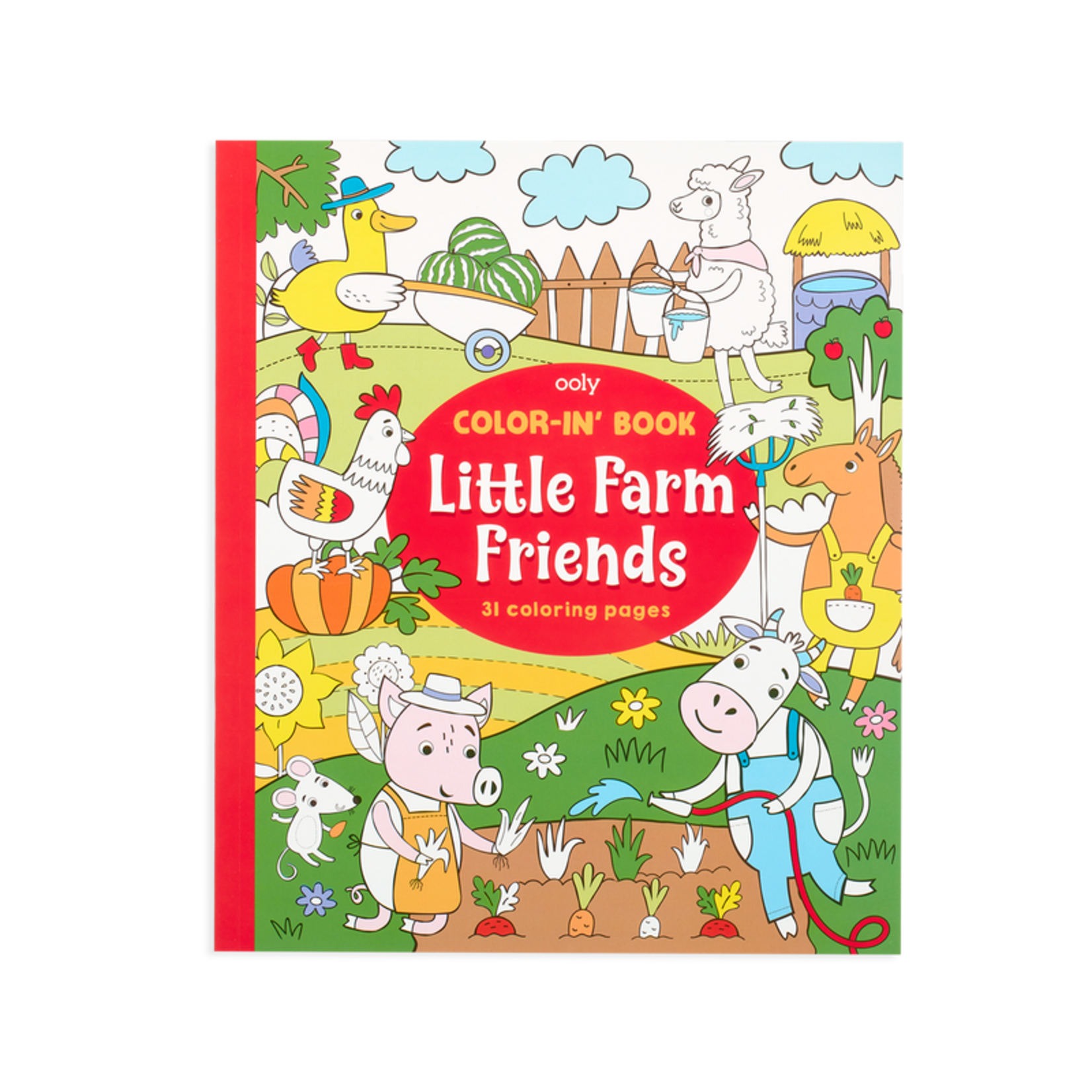 OOLY OOLY - Coloring Book - Little Farm Animals