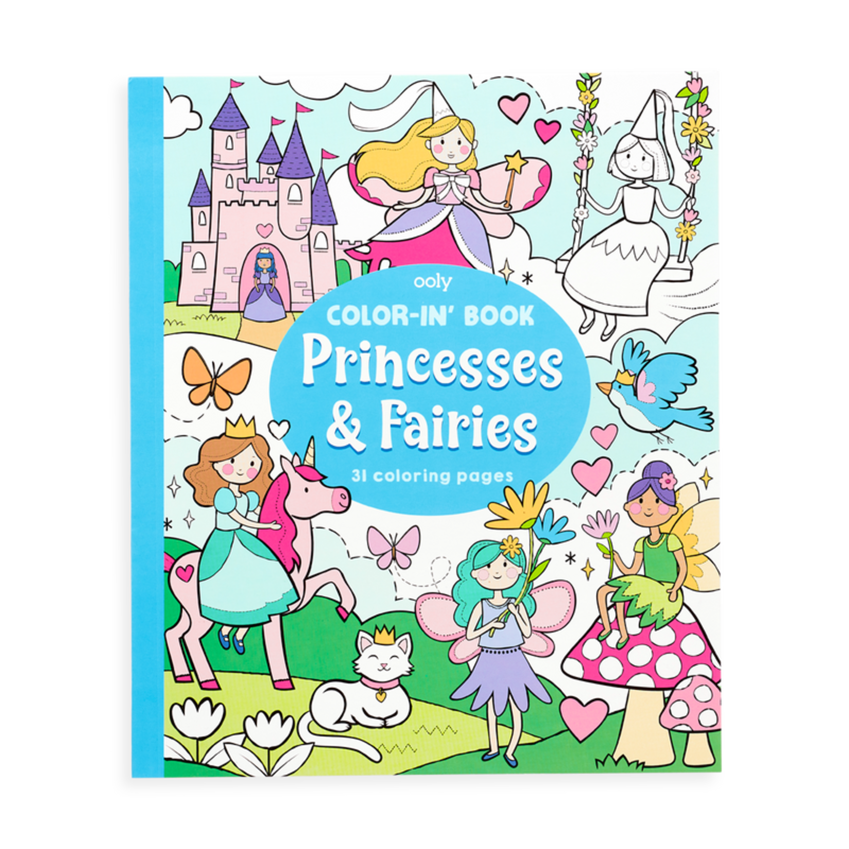 OOLY OOLY - Coloring Book - Princesses & Fairies