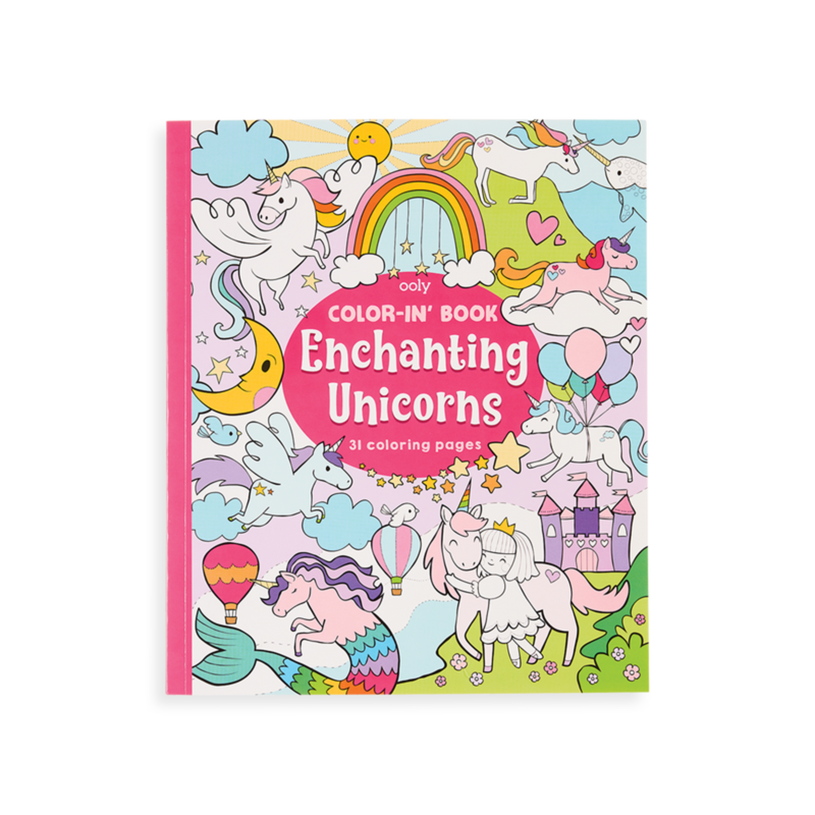 OOLY OOLY - Coloring Book - Enchanting Unicorns