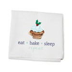 Tina Labadini Designs Tina Labadini Designs - Ornament - Eat Bake Sleep Repeat