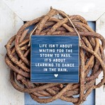 Rustic Marlin Rustic Marlin - Square Twine Sign - Dance in the Rain