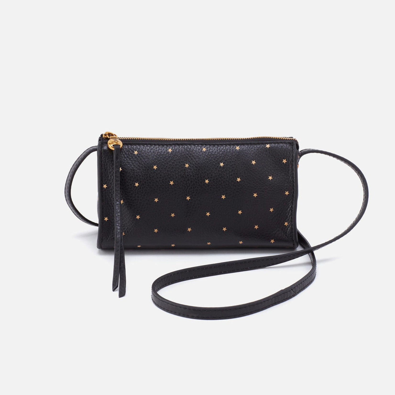 Hobo Hobo Jewel Crossbody - Black/Gold Stars