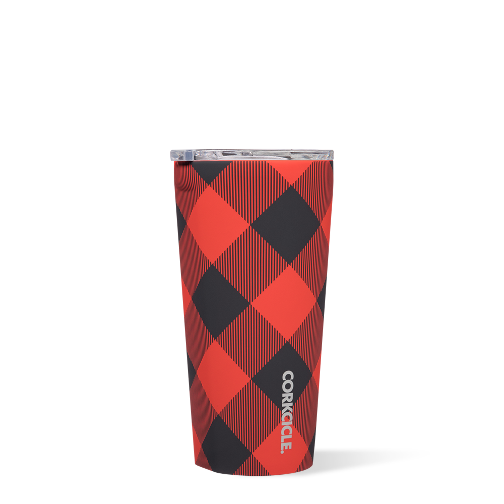 Corkcicle Corkcicle - 16oz Tumbler  -  Buffalo Plaid Red