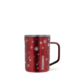 Corkcicle Corkcicle - 16oz Mug - Snowfall Red