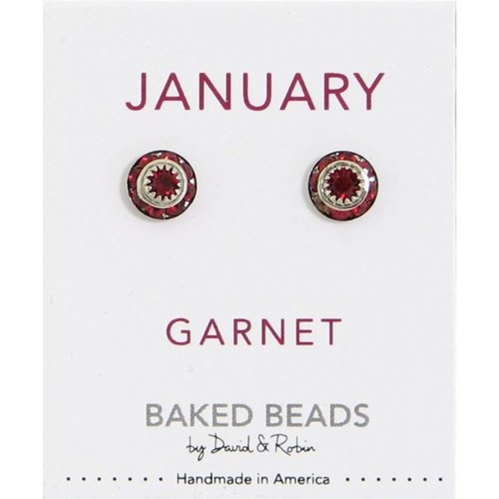 Baked Beads - Birthstone Crystal Earring