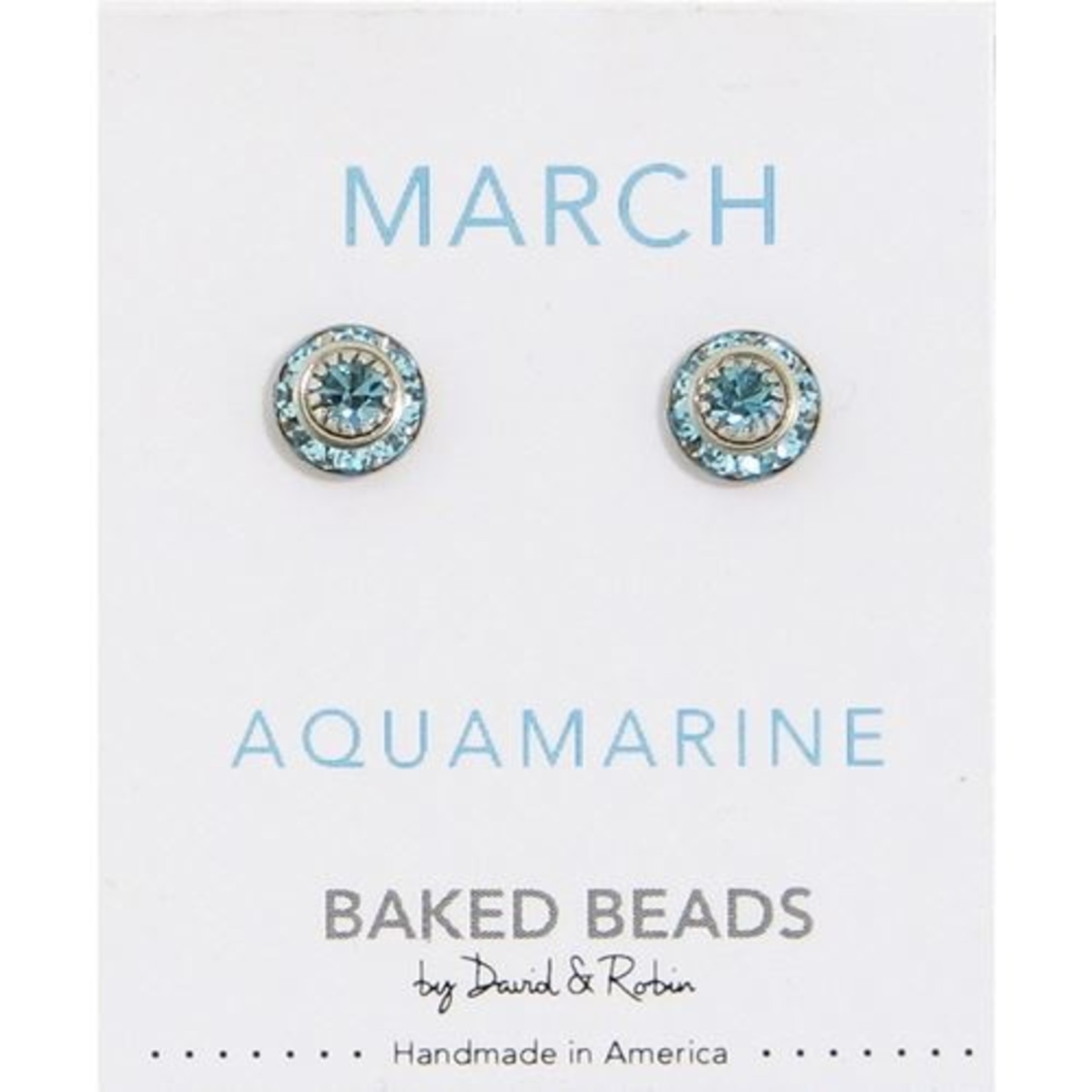 Baked Beads - Birthstone Crystal Earring
