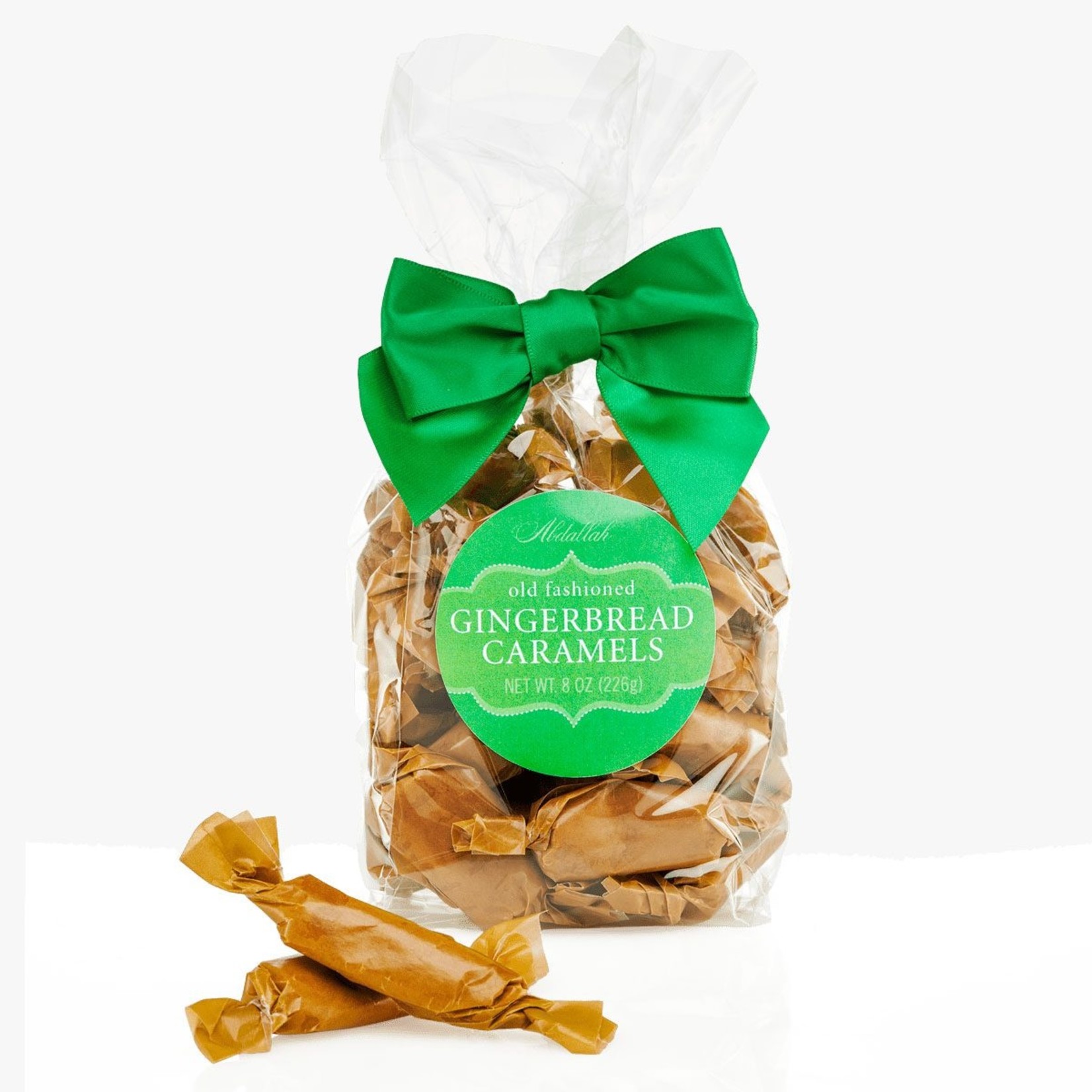 Abdallah Candies Abdallah - 8oz - Bag Twisted/Wrap Gingerbread Caramels