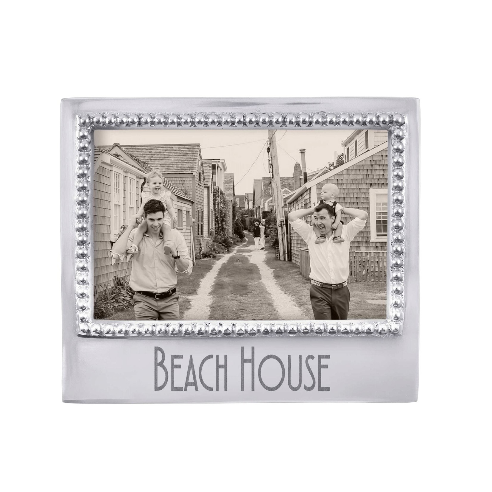 Mariposa Mariposa - "Beach House" - Beaded 4 x 6 Frame