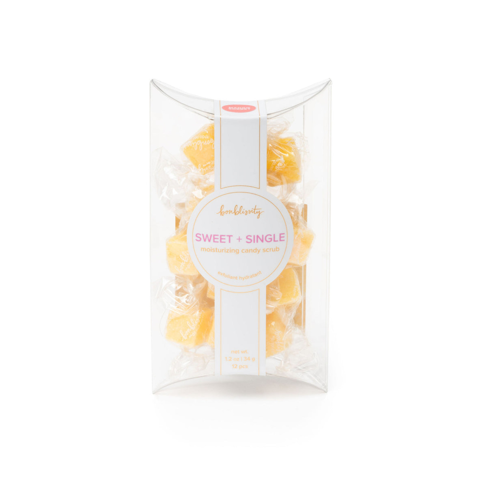 Bonblissity - Sugar Cube Candy Scrub - Mango Sorbet
