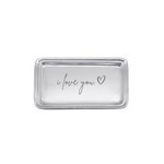 Mariposa Mariposa -  Signature Statement Tray - I Love You