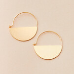 Scout Curated Wears Scout Curated Wears - Refined Earring Collection - Lunar Hoop/Gold Vermeil