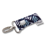 Lippy Clip Lippy Clip - Lip Balm Holder - Navy Brushstrokes