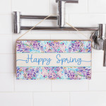 Rustic Marlin Rustic Marlin - Mini Plank - Floral Happy Spring