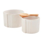 Mud Pie Mud Pie - Textured Tid Bid Dish Set