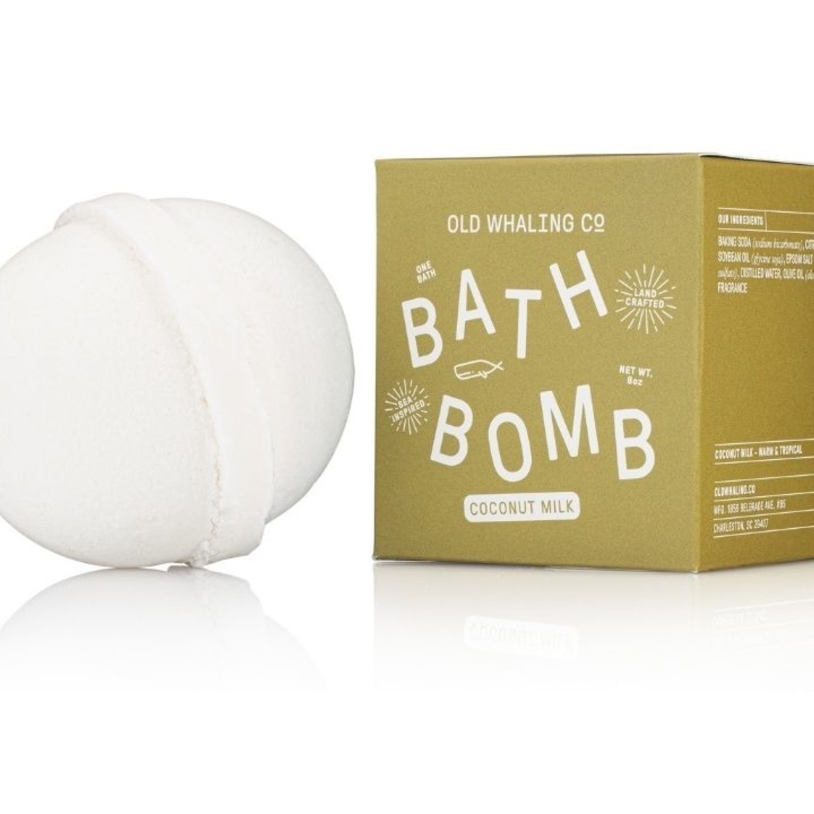 Old Whaling Company Old Whaling Company - Bath Bomb - Coconut Milk