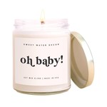 Sweet Water Decor - Soy Candle 9 oz- Oh Baby!