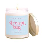 Sweet Water Decor - Soy Candle 9 oz - Dream Big