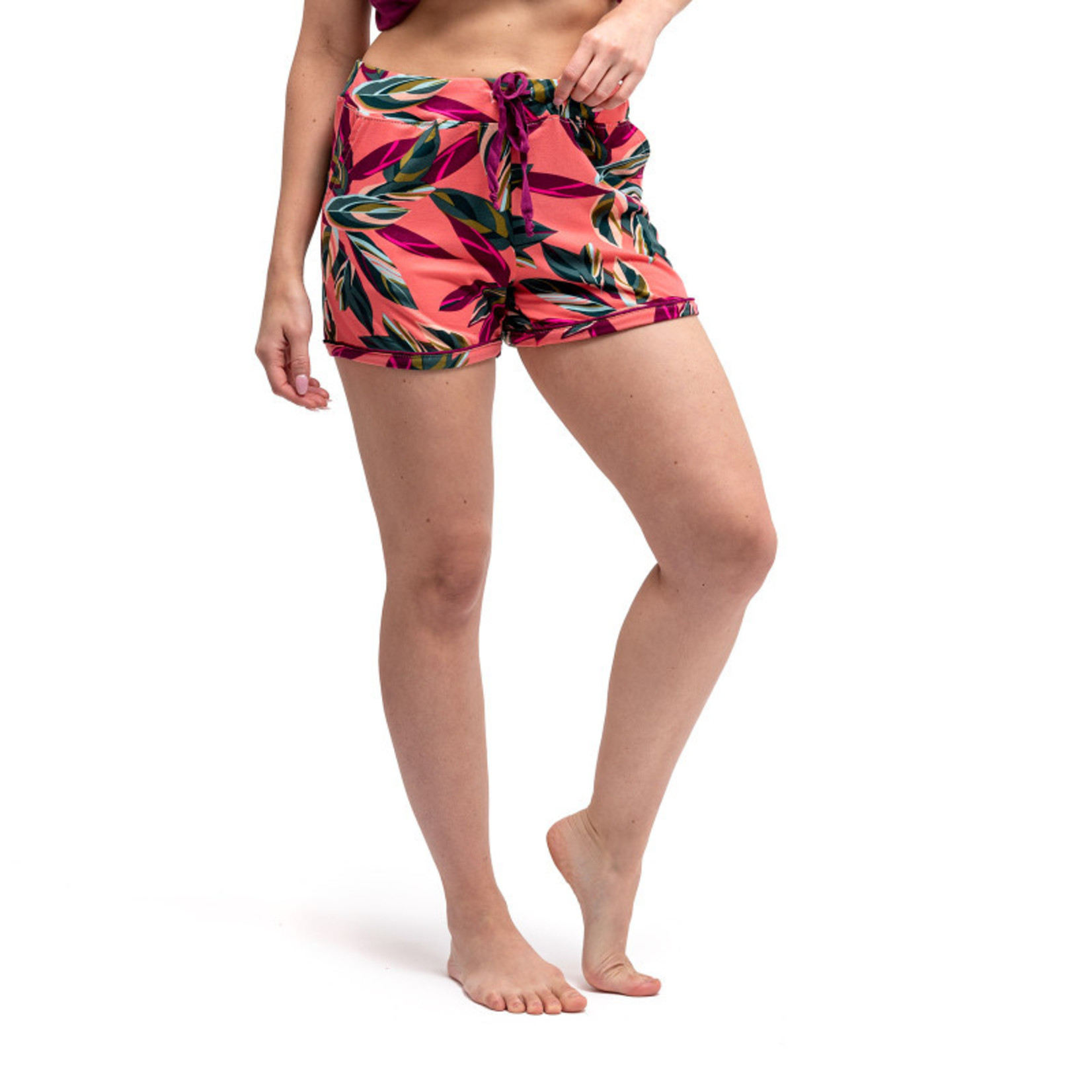 Hello Mello Hello Mello - Breakfast in Bed Shorts - Calm Spring