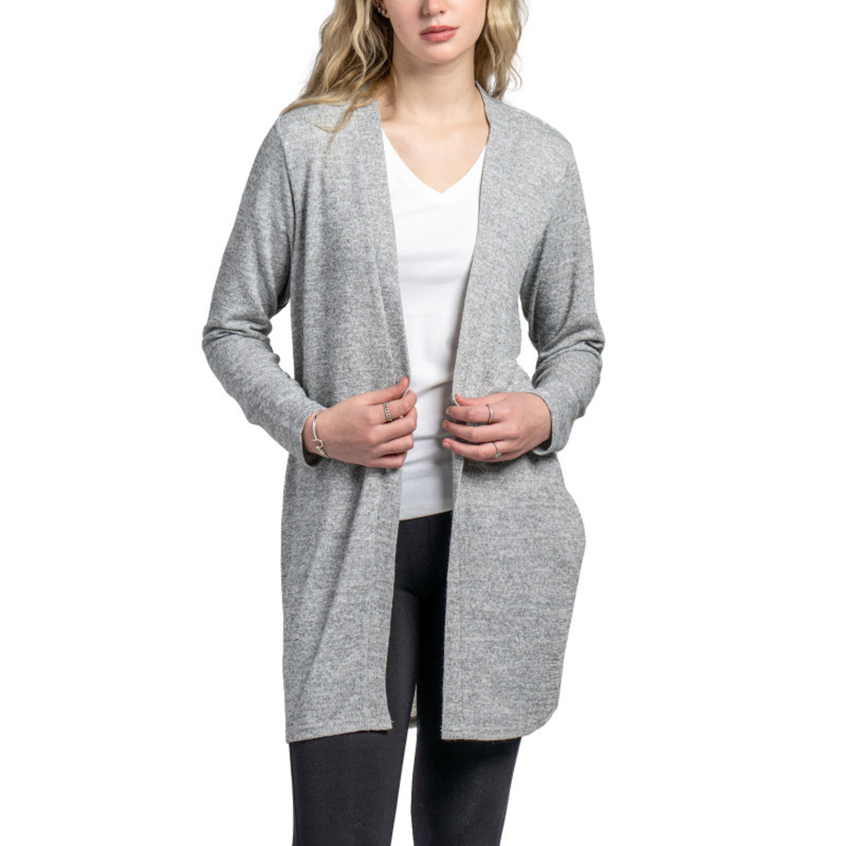 Hello Mello - Lounge Cardigan -  Gray