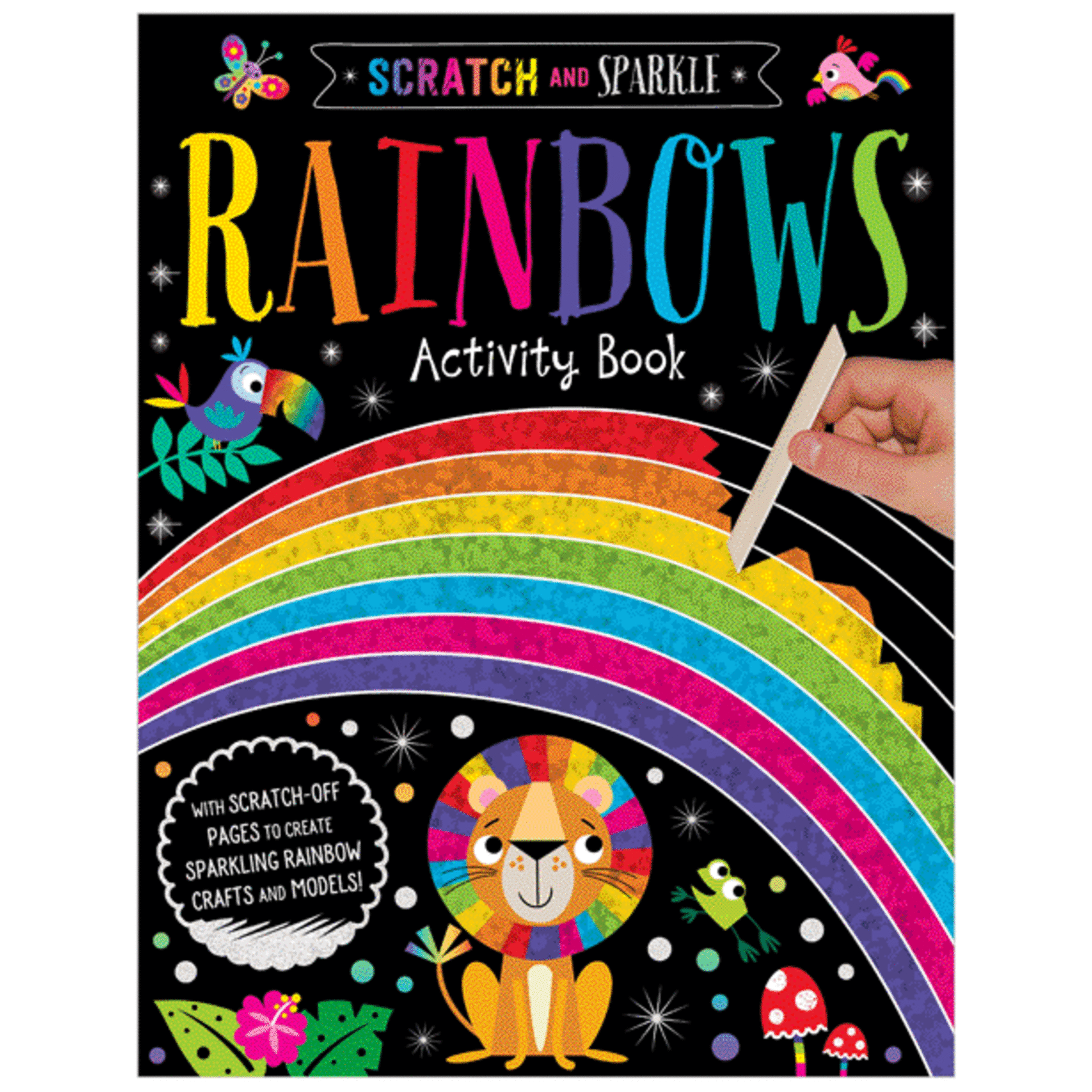 Make Believe Ideas Make Believe Ideas - Scratch and Sparkle Rainbow  Activity Books