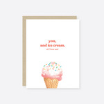 2021 Co 2021 Co - Ice Cream and You Love Card