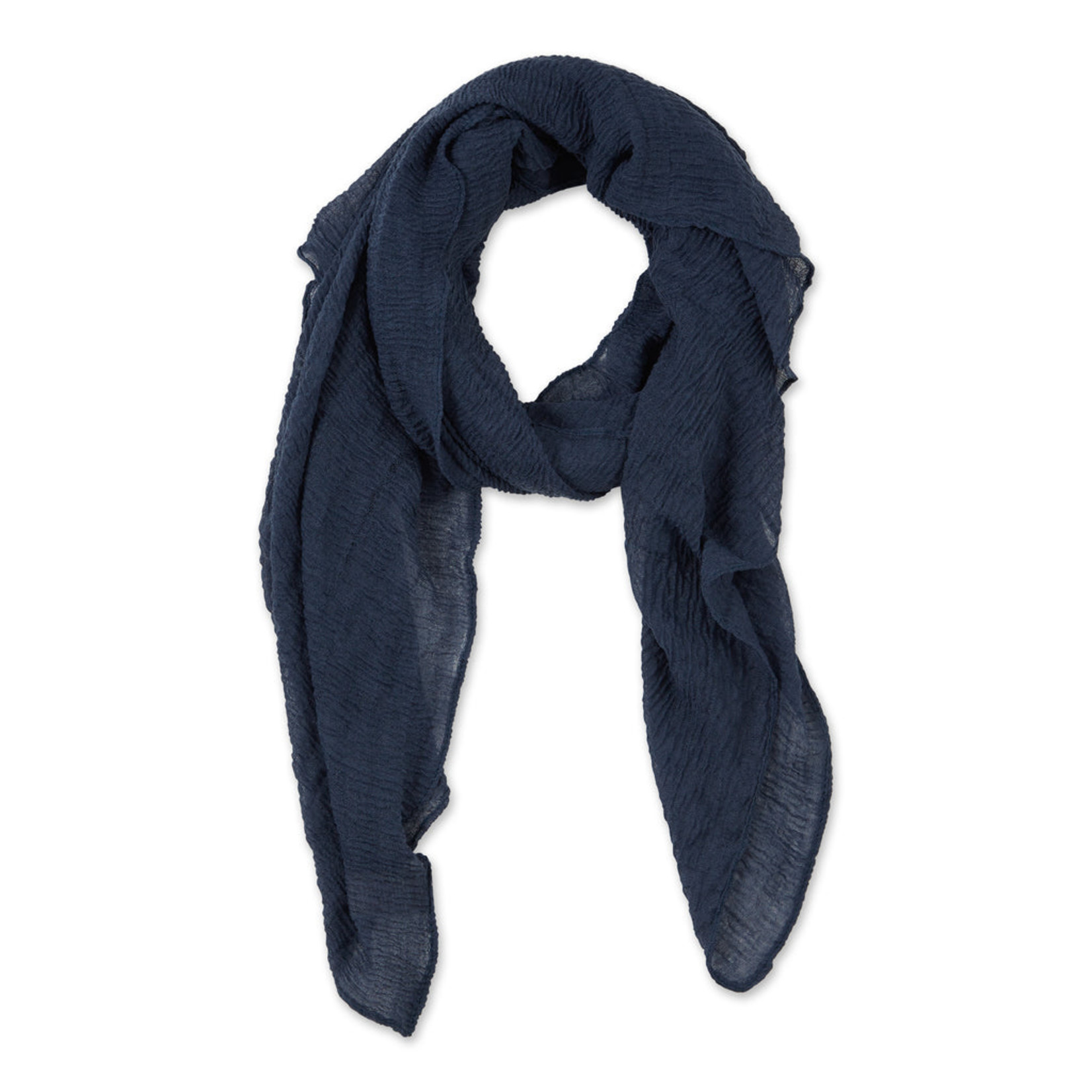 Hadley Wren - Insect Shield Scarf - Solid Navy