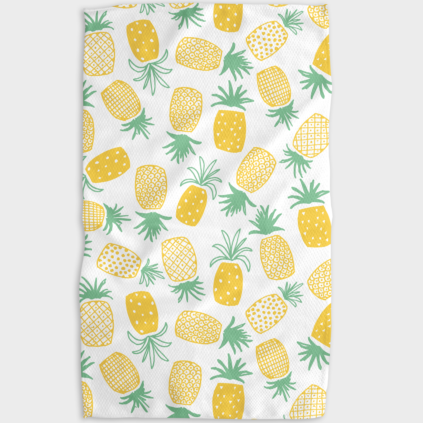 Geometry Geometry - Kitchen Tea Towel - Pineapple Love