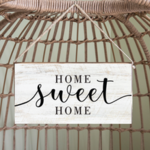 Rustic Marlin Rustic Marlin - Twine Sign - Home Sweet Home