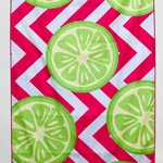 Clutch Towels - Lime Punch 32"x64"