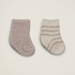 Barefoot Dreams Barefoot Dreams - Stone Infant Socks