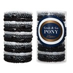 L. Erickson L. Erickson - Grab & Go Pony Tube Black Metallic