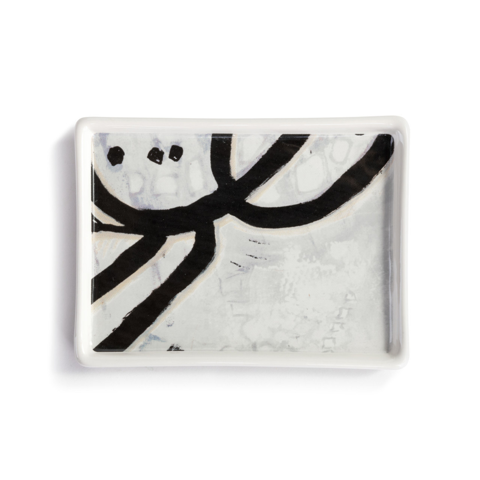 Demdaco Demdaco - Artlifting - Mini Tray Black and White