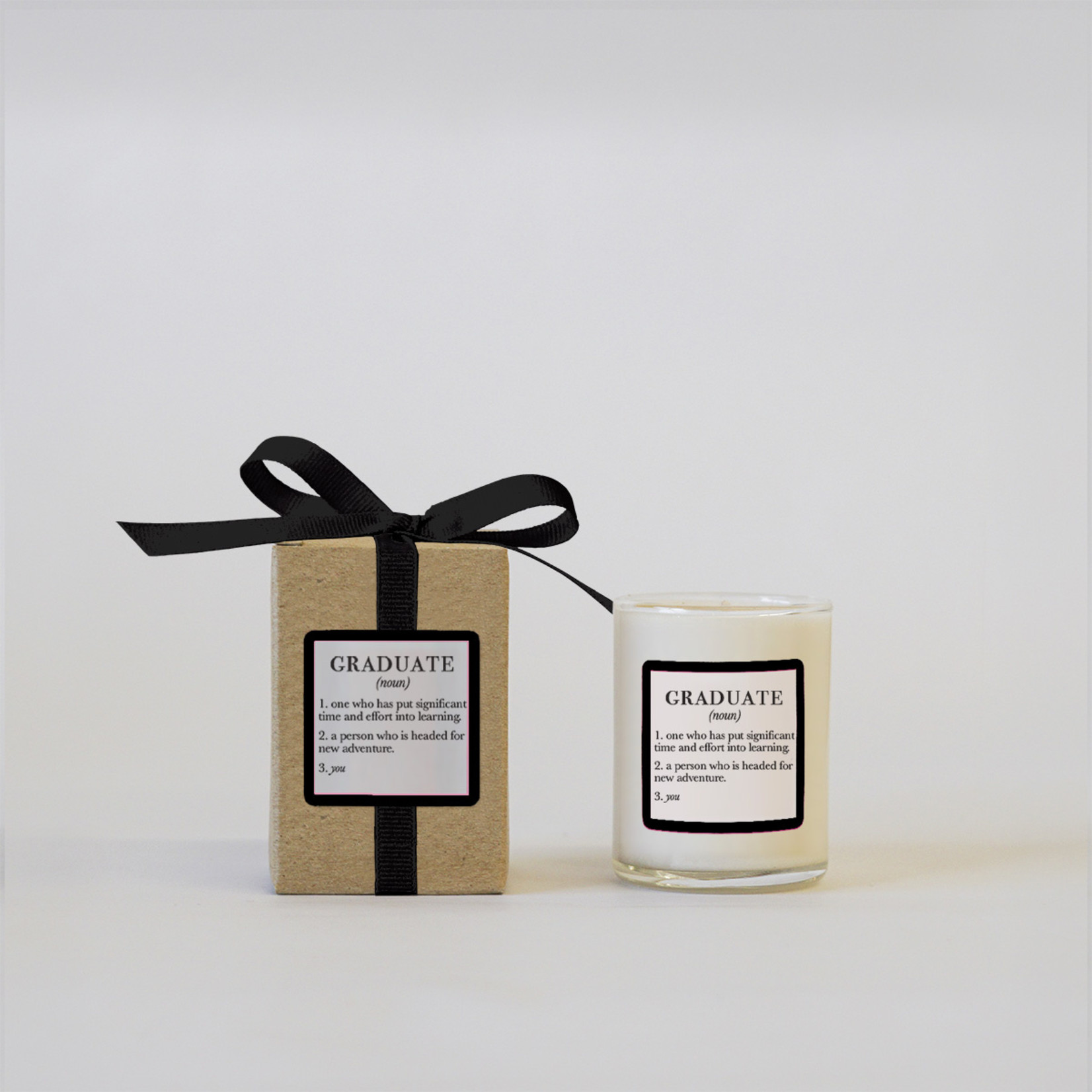 Ella B 3 oz candle Graduate Definition Be Charmed Gifts