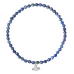 Scout Curated Wears Scout Curated Wears - Mini Stone Stacking Bracelet - Lapis/Silver