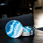 Lynn & Liana Designs Lynn & Liana - Resin Coasters - Ocean Vibes Set