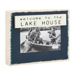 Mud Pie Mud Pie - Welcome to the lake house Frame
