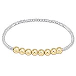 enewton Enewton - Mixed Metal - Classic Breaded Bliss Bracelet - 5mm