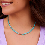 Pura Vida Pura Vida - Turquoise Bead Choker