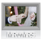 Malden - 4x6 Mr & Mrs Letters Frame