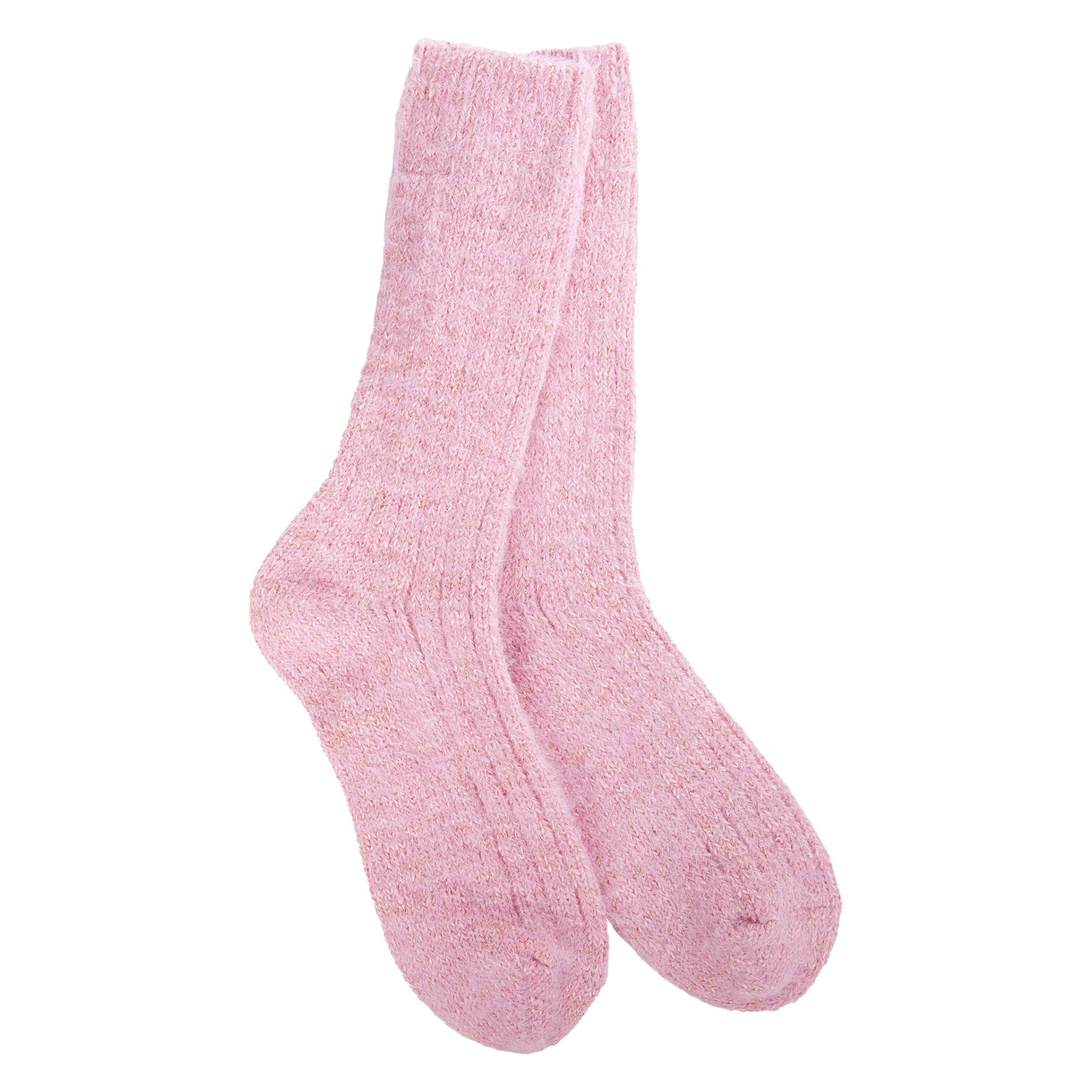 Worlds Softest Socks Worlds Softest Socks - Weekend Ragg Feather Crew - Candy Pink