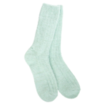 Worlds Softest Socks Worlds Softest Socks - Weekend Ragg Feather Crew - Frosty Green