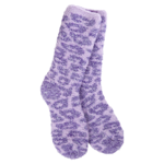 Worlds Softest Socks Worlds Softest Socks - Knit Pickin Fireside Crew - Purple Leopard