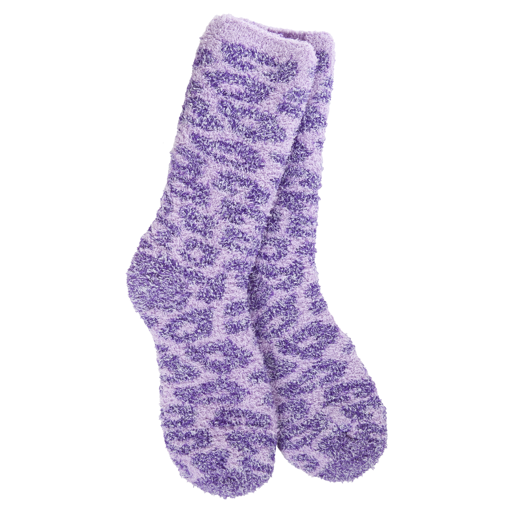 Worlds Softest Socks Worlds Softest Socks - Knit Pickin Fireside Crew - Purple Leopard