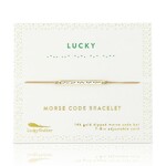 Lucky Feather Lucky Feather - Lucky Morse Code Bracelet