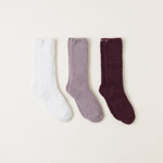 Barefoot Dreams Barefoot Dreams - CC 3 Pair Sock Set. - Fig Multi