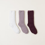 Barefoot Dreams Barefoot Dreams - Fig Multi CC 3 Pair Sock Set